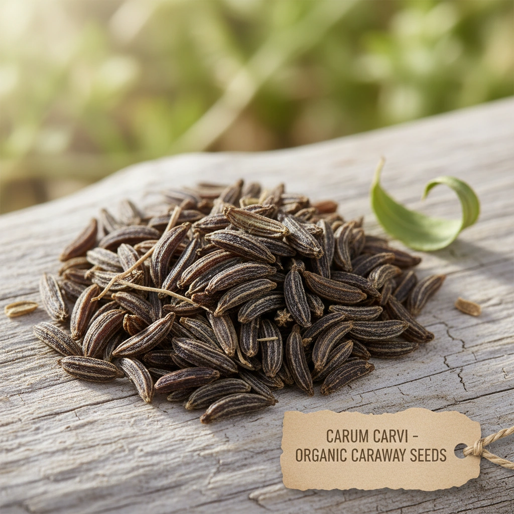 ORGANIC CARAWAY SEED POWDER (CARUM CARVI)
